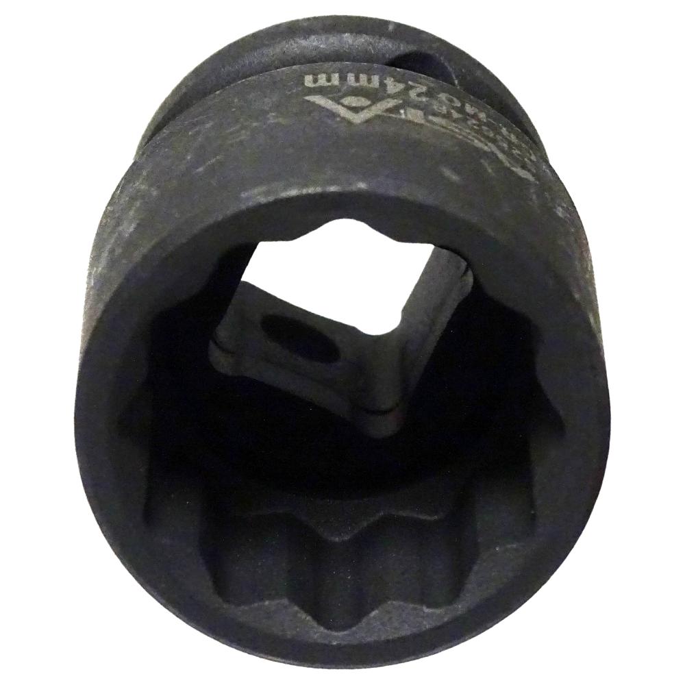 Impact socket 19mm 12-point 1/2' socket wrench CR-Mo, Asta