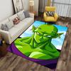 Green Alien Warrior Design suitable as a non-slip mat for the living room or bedroom sofa