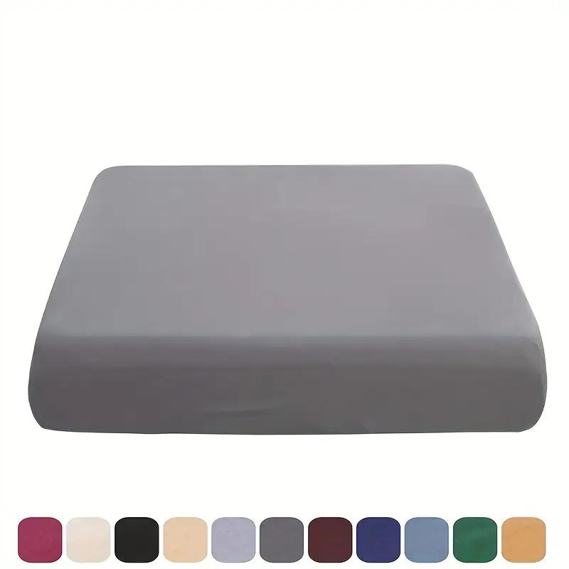 

1/2pcs Stretch Sofa Cushion Cover Solid Color Spandex Sofa Covers for Living Room Pets Kids Couch Slipcover Furniture Protector 1PC