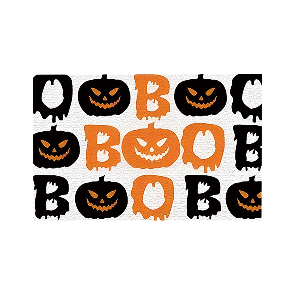 Duch, Kot, Halloween Meal Mat Zestaw 4, Sezonowy, Jesienny Mat Stołowy