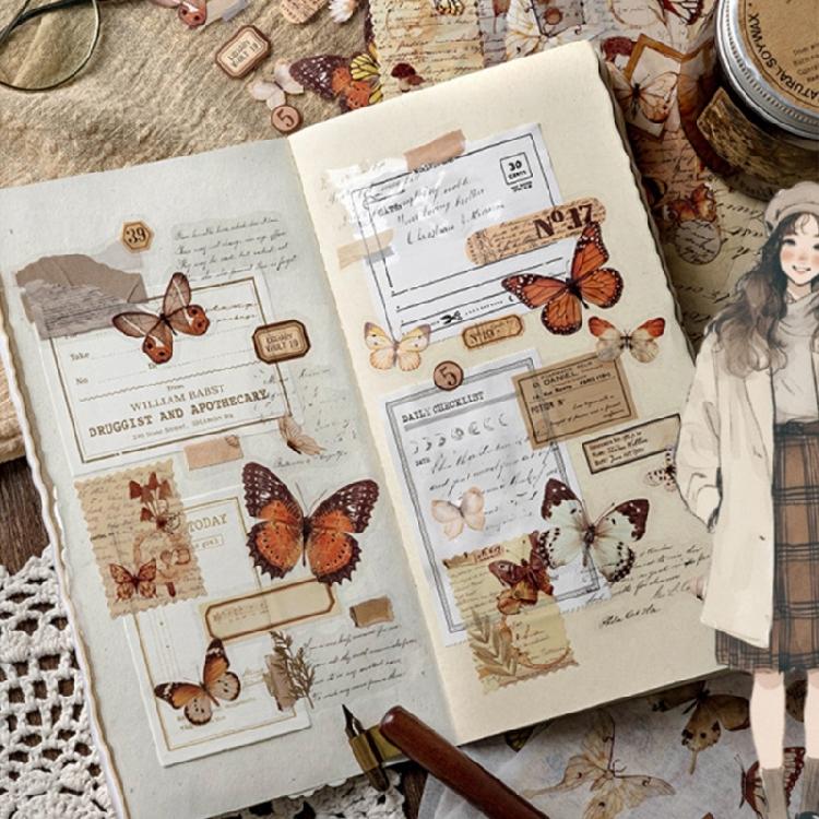 Photocard Scrapbooking Sticker Adhesive Cartoon Sticker Book for Photocards Journal Decoration