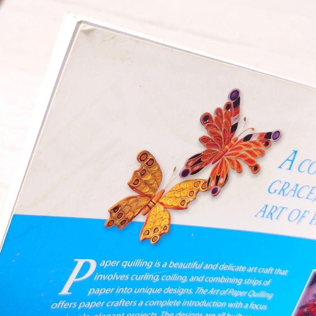 [USED] Paper Quilling Books Reference Books Foreign Books How to Make