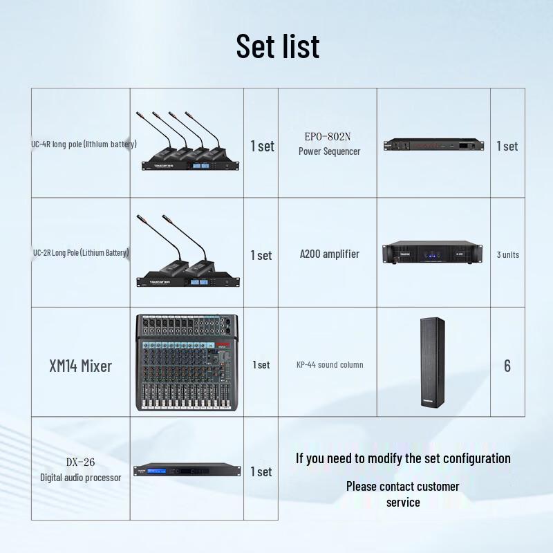 TAKSTAR Conference Room Audio System Set