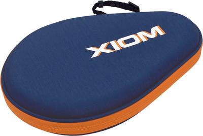 Schlägerhülle Obre Hartschale Full Case Marineblau x Orange [XIOM]