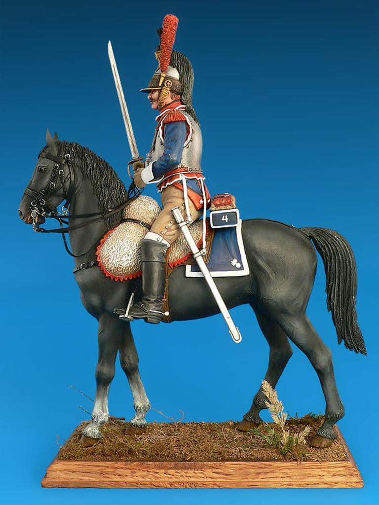 MiniArt French Cavalry Napoleonic Wars Plastic Model 1/16 Troops,