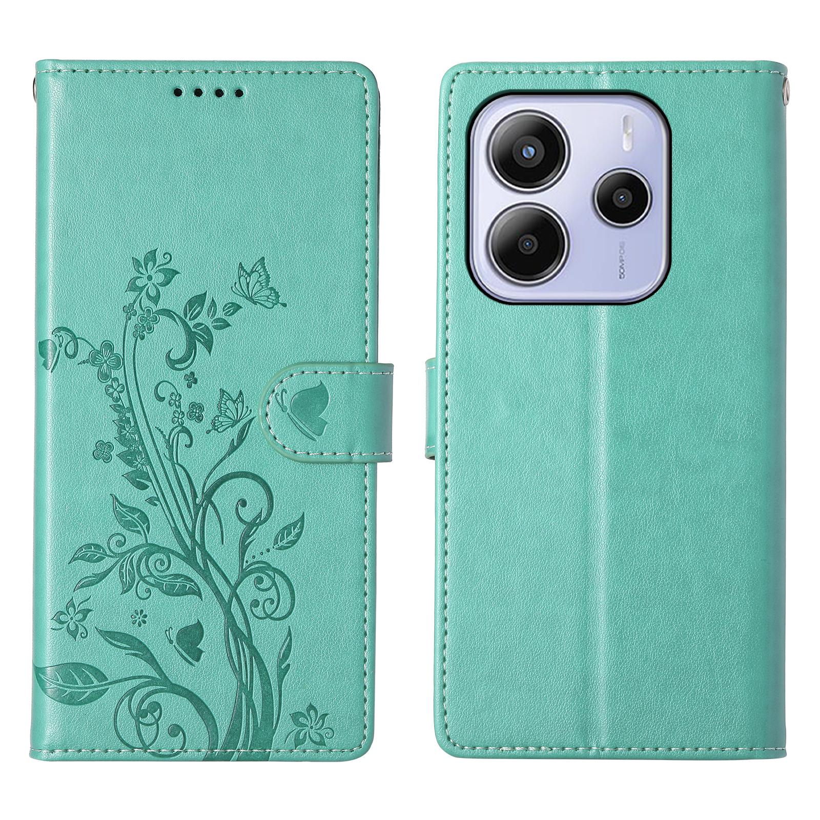 Green PU Leather
