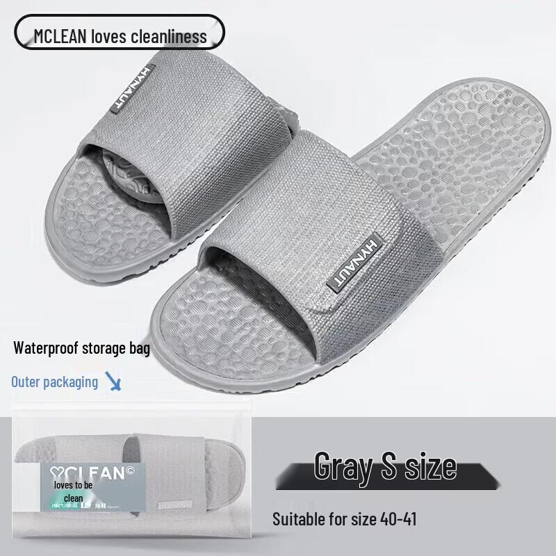 Haishi Hainuo Портативные складные дорожные тапочки S (40-41)