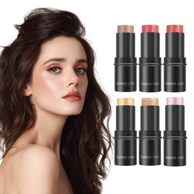 Blush Sticks Highlighter Sticks Face Makeup for Cheeks And Lips Daily Cream Makeup - Highlighter Blush And Concealer