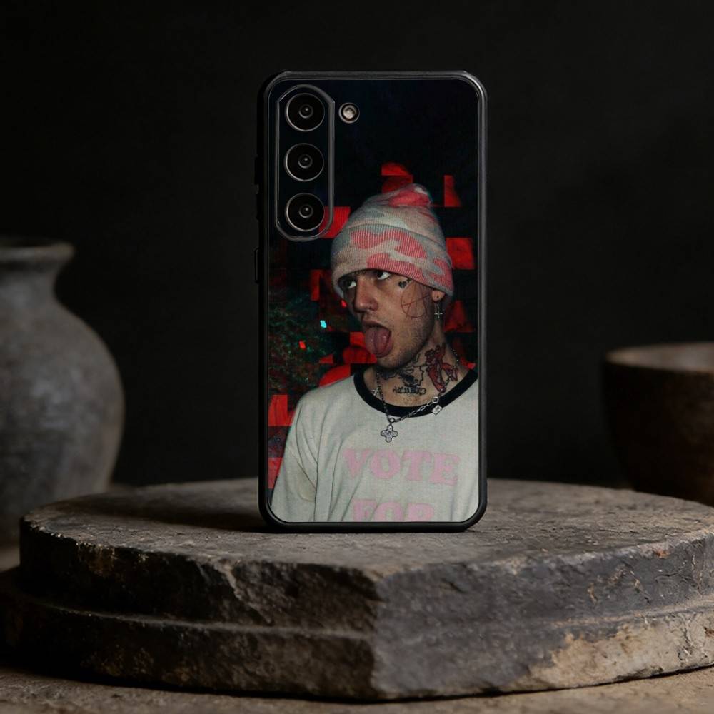 Lil Peep Star Shopping Phone Case For Samsung Galaxy A13,21s,22,31,32,52,53,71,72,73,Soft Black Cover