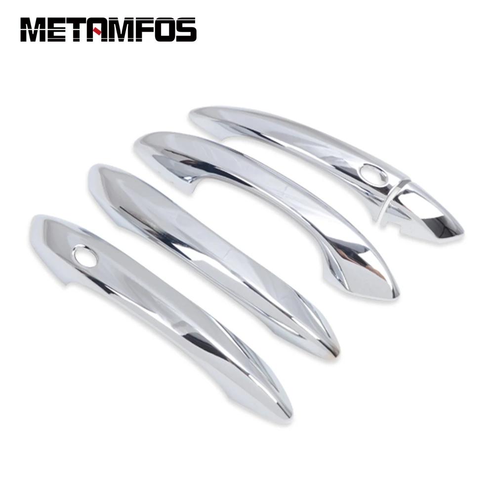 Side Door Handle Bowl Cover Trim For Hyundai Tucson NX4 -2025 2026 Chrome Protection Cap Exterior Accessories Car Styling