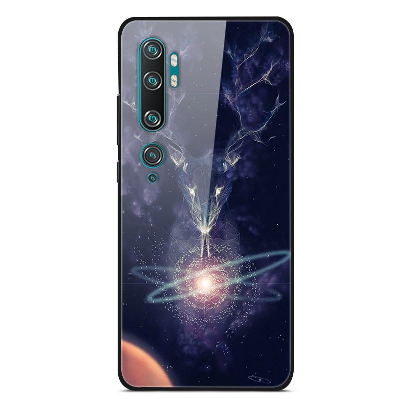 Luxury Cover Case for Xiaomi Mi Note 10 Pro Tempered Glass Cover Silicone Phone Case for Xiaomi Redmi Note 10Pro 10 Pro Cases