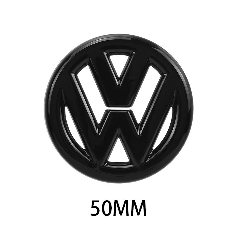 2026 Hot For VOLKSWAGEN VW 40 45 50mm ABS Hollow Out Car Steering Wheel Center Emblem Sticker For Volkswagen Polo VW GTI Golf Je