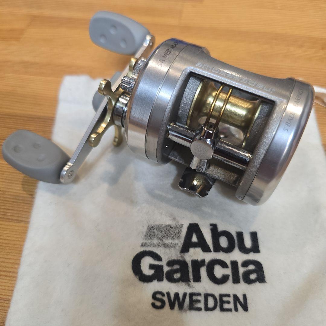 Used Abu Garcia Silver Max 3600C Good condition bait reel