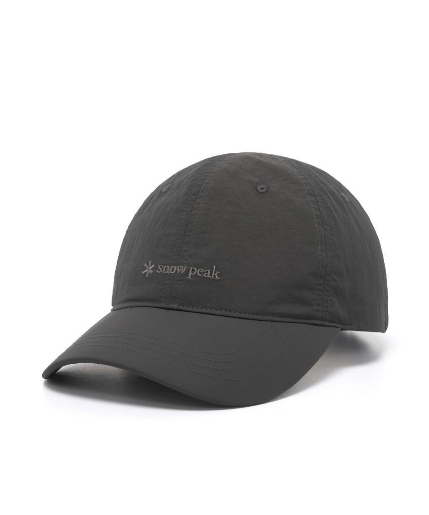 SNOWPEAK APPAREL Eco Taslan Ball Cap (S26Zufbc70) Charcoal