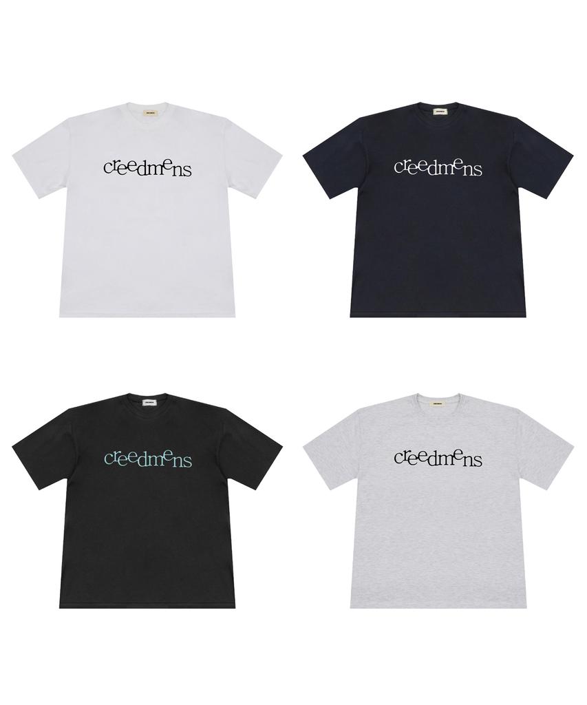 CREEDMENS Classic Logo Short Sleeve T-Shirt (Navy)