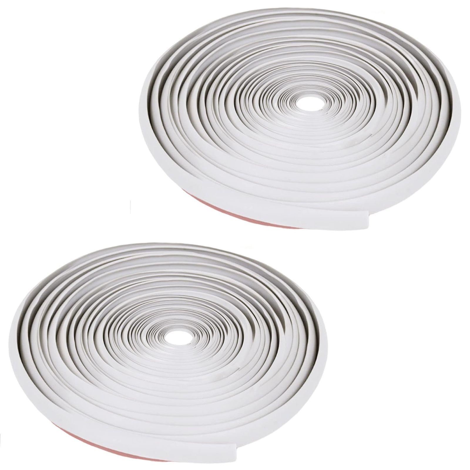 

FUKUMIDO AeroMall Rubber Headlight Car Door Fender Molding Door Edge Protector T-shaped 5M White 5mm Width 2pcs белый