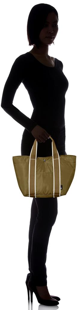 ROOTOTE Boat-Shaped Simple Small Tote Bag, SN Deli Days D 1360, Women's, Olive, Free Size