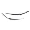 Pair of Front Headlight Eyebrow Left Right Headlamp Eyelid Cover Trim Replacement for X5 G05 X6 G06 LCI