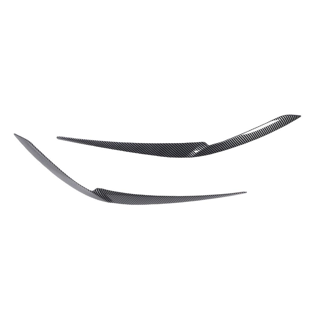 Pair of Front Headlight Eyebrow Left Right Headlamp Eyelid Cover Trim Replacement for X5 G05 X6 G06 LCI
