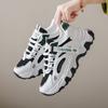 Women's Trainers New Chunky Sneakers Women Breathable Mesh Casual Shoes Sneakers Tennis Female Platform Lace Up Vulcanized Shoes