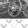 Car Steering Wheel Molding Frame Decor Cover for Jeep Cherokee 2014+ Accessories