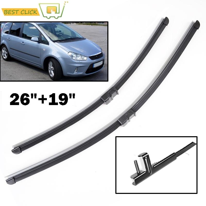 Misima Windshield Windscreen Wiper Blades For Ford C-Max MK1 2003 - 2010 2009 2008 2007 2006 2005 2004 Front Window Wiper