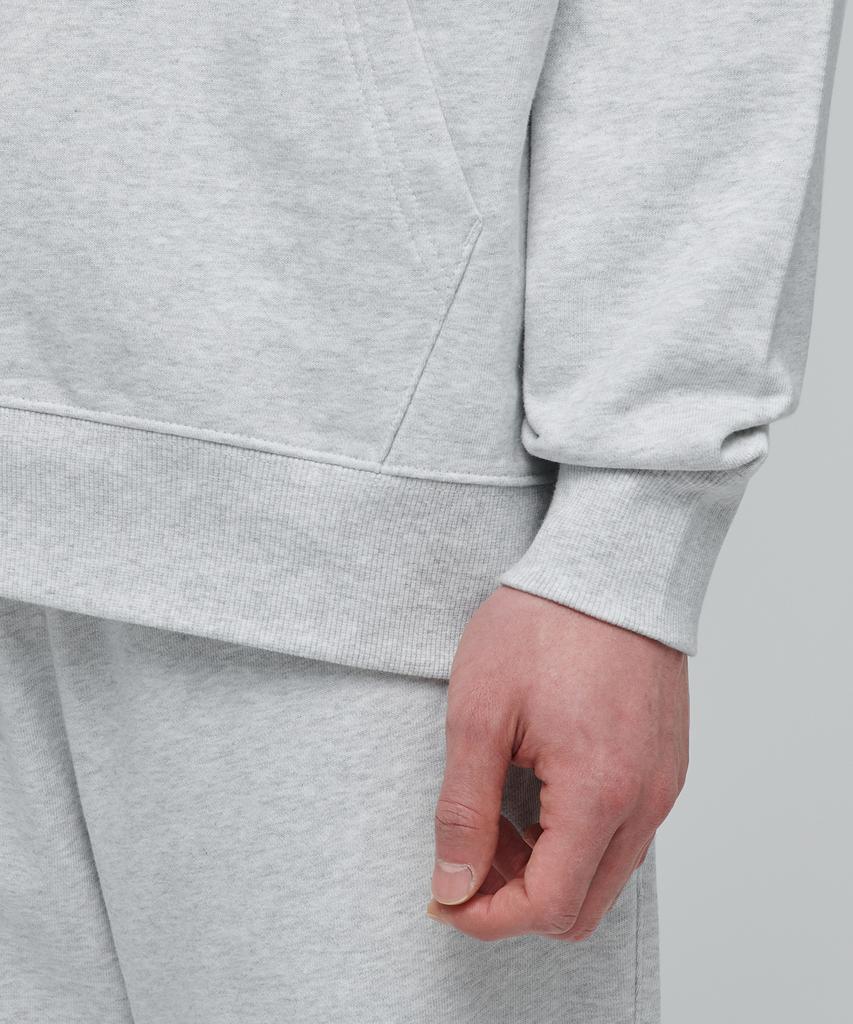 Musinsa Standard Hooded Sweat Zip-Up [Melange Light Gray]
