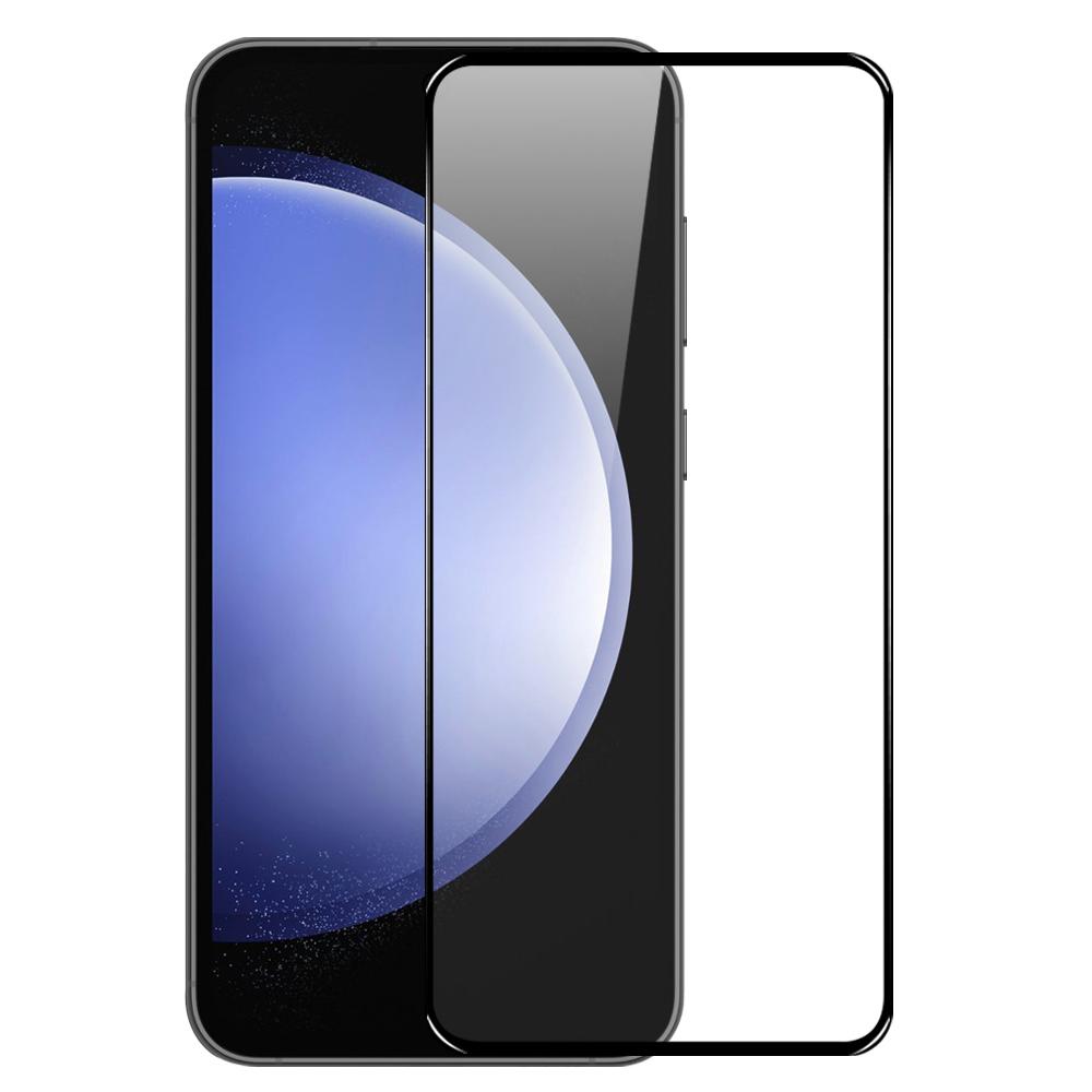 

NORTHJO A+ Для Samsung Galaxy S23 FE Захисне скло на весь екран з шовкографією Високоалюмосилікатне скло Black