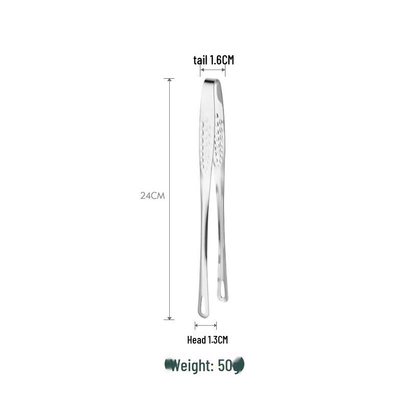 Abay Stainless Steel Kitchen & Grill Tongs Set