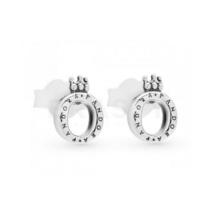 Pandora 925 Sterling Silver Stud Earrings Women's 298295