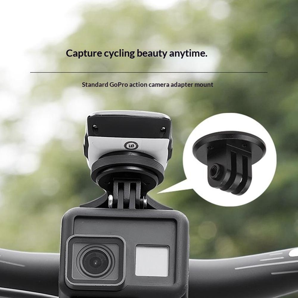 GUB 693 Multi-Functional Carbon Fiber Bike Computer Extension Mount for Garmin Cateye Wahoo Bryton Magene