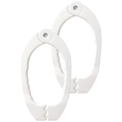 

Щипцы для футона Strix Design (Набор из 2) Белые щипцы для футона для стирки, Белые, Простой дизайн, Большие, Принадлежности для стирки, SB-091