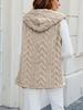 European & American Plush Hooded Cardigan Vest for Fall/Winter - Warm & Stylish Women's Jacket