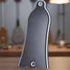 Plastic Bell Shape Trusses Rod Cover Plate 2 Holes Electric Guitar Trusses Rod Cover Guitar Part Easy To Installation