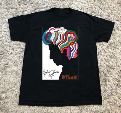 RARE Bob Dylan Black Cotton UnisexS-5XL Gift For Fans Shirt AD275 Unisex T-Shirt