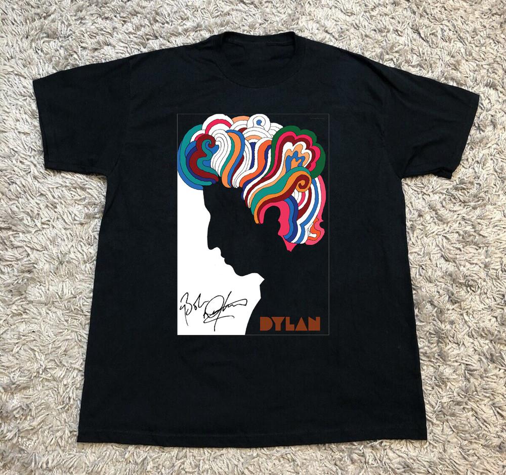 RARE Bob Dylan Black Cotton UnisexS-5XL Gift For Fans Shirt AD275 Unisex T-Shirt XXXXL