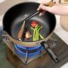 Scratch Resistant Non-Stick Frying Pan Dual-sided Drainage Ports Cooking Pot Frying Wok  Breakfast