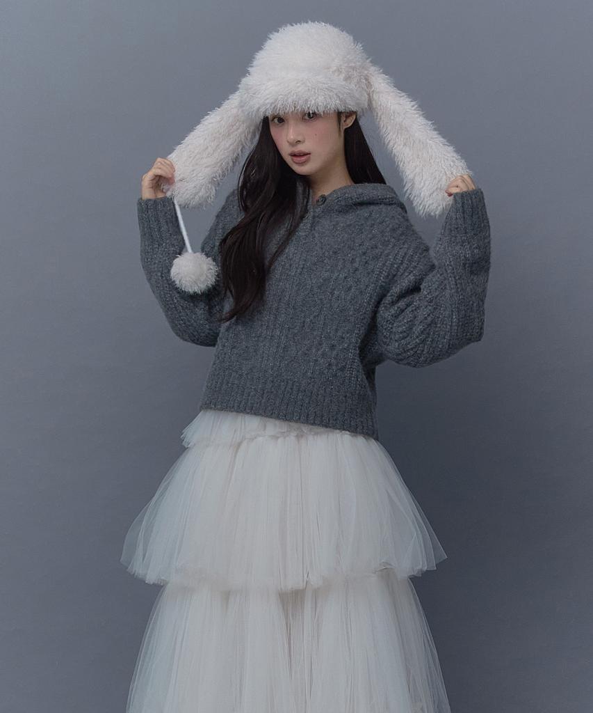 Deotiseu Tis Rabbit Fur Hat_Tt5W710Iv