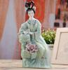 Jingdezhen Handmade Classic Ceramic Beauty Figurine Porcelain Chess Painting Sculpture Home Livingroom Ornament Craft Decoration