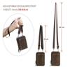 Retro Crazy Horse Leather Men's Mobile Phone Baotou Layer Fashion Casual Small Single Shoulder Crossbody Bag