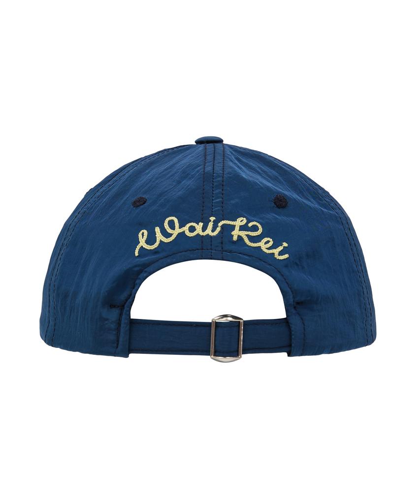 WAIKEI Mellow Letter Nylon Cap Navy
