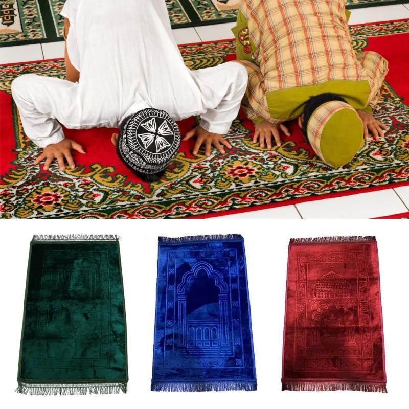 Elegant Middle Eastern Artwork Soft Prayer Rug Blanket Handwoven With Exquisite Patterns Easy To Clean