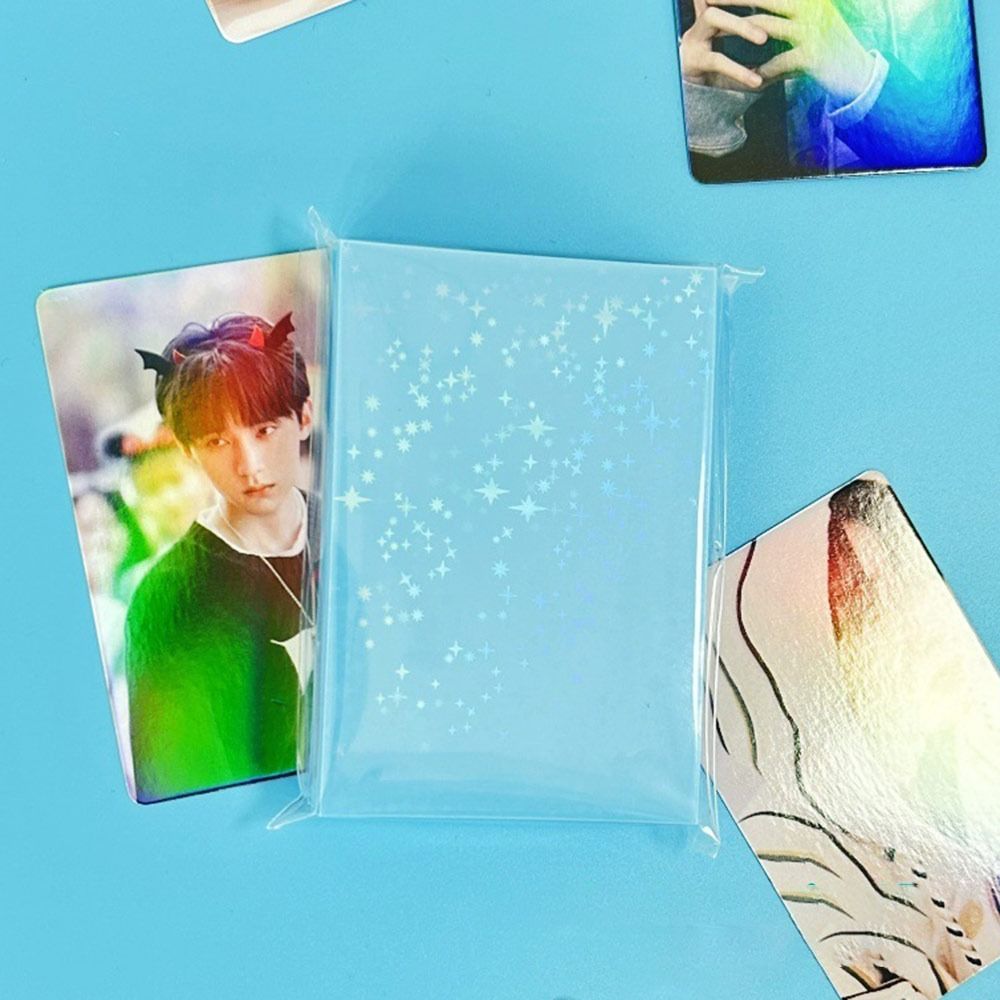 61x91mm Kpop Card Sleeves 3 Inch Photo Cards Storage Bag Card Holder Idol Photocard Holder