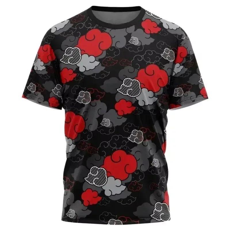 Naruto Cosplay Unisex 3D Geprint T-shirt, Kinder Straatkleding, Harajuku Stijl T-shirt Top, 2026 Cadeau Korte Mouw Shirt