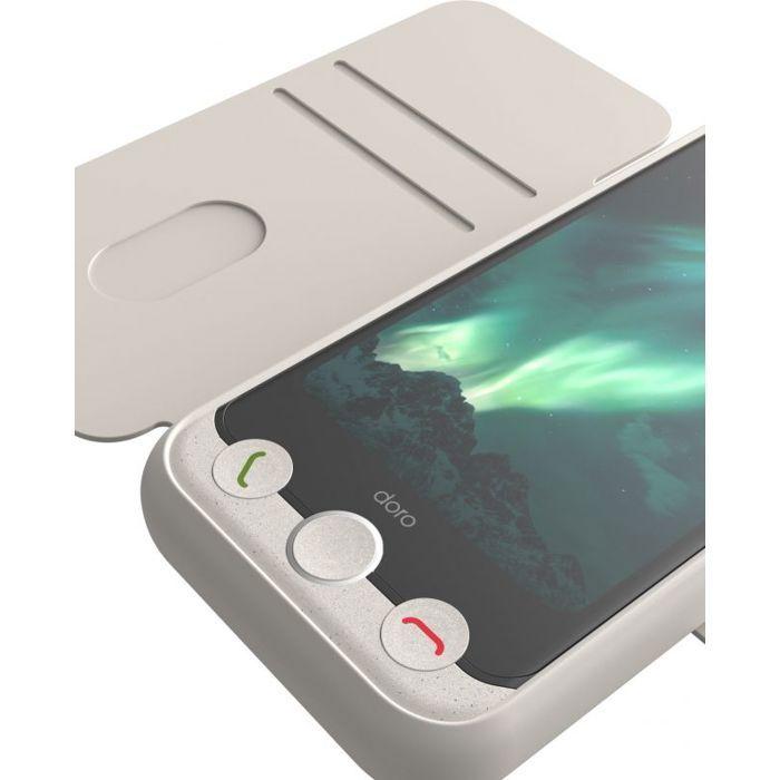 Smartwatch Cover - Smartwatch Case - Doro Smartwatch Case - 380277 - Aurora A10 Wallet Case - Bone ()