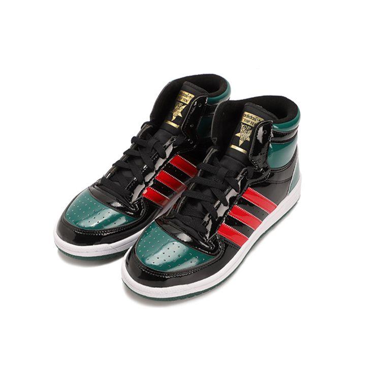 Adidas Top Ten High Miami Unisex Sneakers Green Core-Black Collegiate-Green FX7874