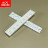 20pcs / Lot MY OWN CREATION Blocks White Plate Modified 1x8 Including Door Rail Fit Including 4510 Learning DO-IT-YOURSELF Building Blocks Playthings