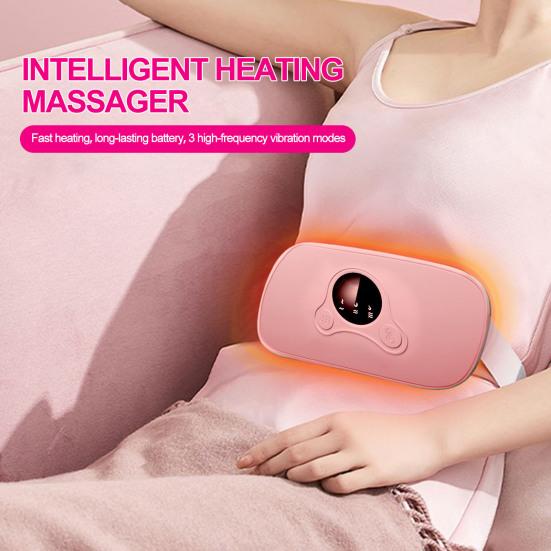 Period Heating Pad with 3 Massage Modes Fast Heating Low Noise Temperature