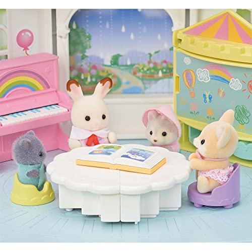 EPOCH Sylvanian Families Nursery "Everyone's Sun Nursery" S-68 ST Mark Certified Toy Dollhouse for Ages 3 and Up