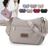 Borsa Quadrata Piccola Borsa Mamma Borsa da Donna Multistrato Leggera Grande Capacità Borsa a Spalla a Tracolla